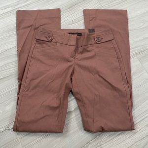 The Limited 0 Bootcut Dusty Rose Dress Pant Slacks